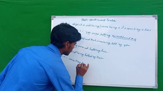 Past Continuous Tense (Active Voice and Passive voice) смотреть онлайн