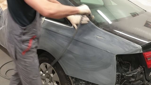 Car painting | Quick Primer presentation | Quality results | Repair car body | Black Mirror paint смотреть онлайн