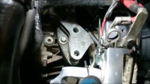 Opel Zafira B: замена левой подушки двигателя