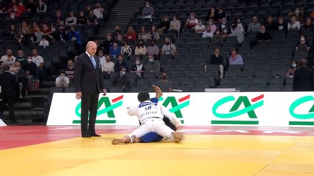 HASHIMOTO Soichi Vs OLYMPIO Adebayo Frederic | Round 1 -73 Paris Grand Slam 2021 смотреть онлайн