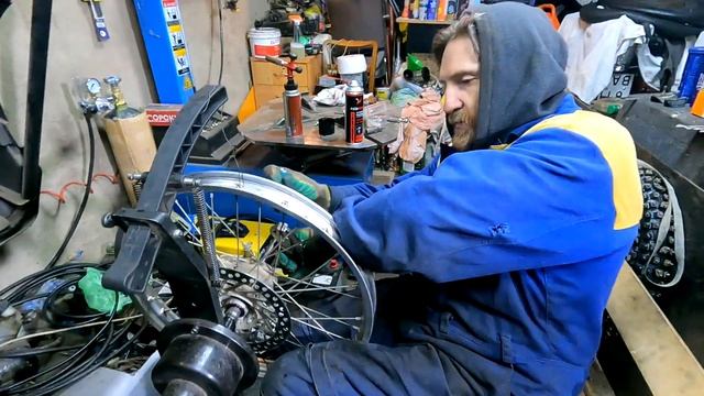 Обслуживание и балансировка эндуро(кросс) колес