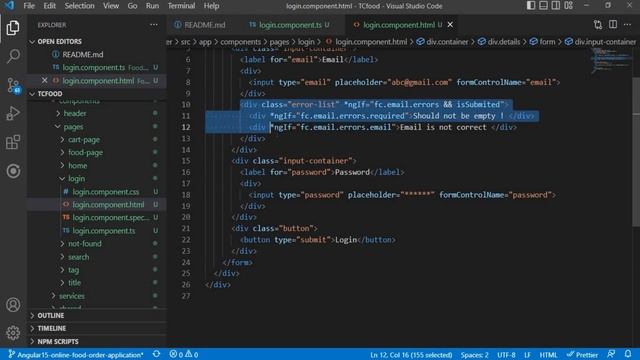 Angular 15 Food Order Project, Create Login Page in Angular, Make Login API in Nodejs | Expressjs смотреть онлайн