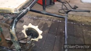 САМОДЕЛЬНЫЙ СНЕГОХОД ИЗ БЕНЗОПИЛЫ УРАЛ  ч.4 / Рама, сиденье и лыжи.