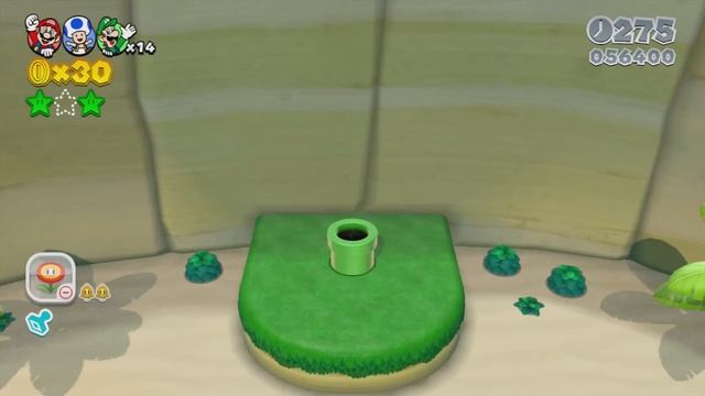 Super Mario 3D World 100% Walkthrough - World 1 (3 Players) смотреть онлайн