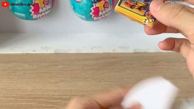 UNBOXING VIDEO 5 Surprise Mini Brands Mini Toys | Miniature Collections