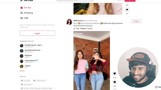 Found ඤනක්ක on Tic Tok (Video Editor React to Tic Tok for the first time) | X Reacts смотреть онлайн