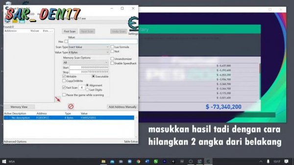 CHEAT ENGINE | TRANSFER BUDGET & SALARY BUDGET PES 2017 | MASTER LEAGUE