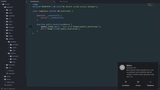CodeIgniter HMVC by xttrust part 3 - Implement Bootstrap 4 and Font Awesome смотреть онлайн