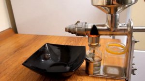 Ручной пресс холодного отжима масла (неочищенные семена подсолнечника)