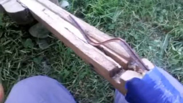 Как сделать курок для арбалета. смотреть онлайн