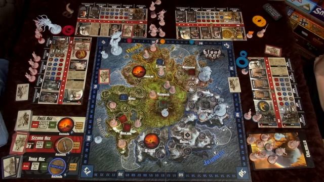 Blood Rage (Кровь и Ярость) - Геймплей на "Два в Кубе" смотреть онлайн