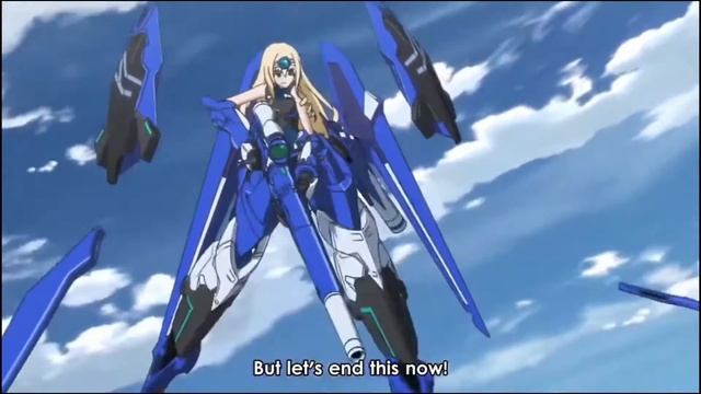 Infinite Stratos Ichika and Cecilia fight Centuries смотреть онлайн