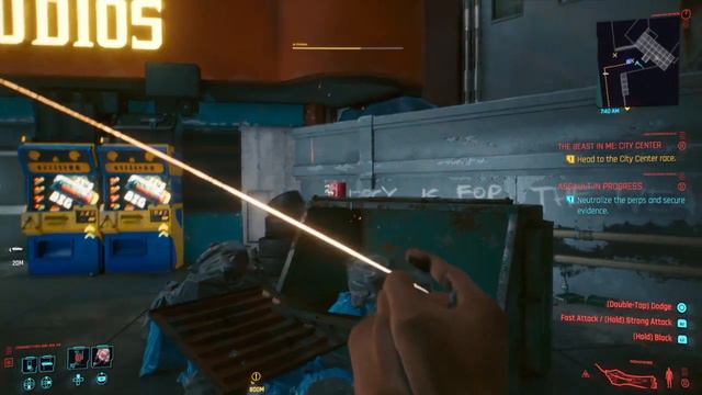 Cyberpunk 2077 but finger gun unlocked смотреть онлайн