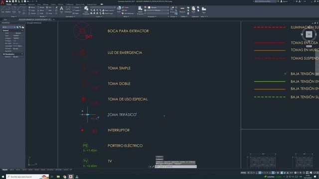 Bloques dinámicos para planos de instalaciones eléctricas en AutoCAD смотреть онлайн