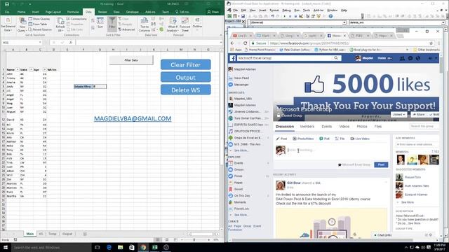 Excel VBA - Live Tutorial - MSGBOX смотреть онлайн
