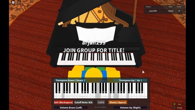 ROBLOX Piano | ASGORE UNDERTALE смотреть онлайн
