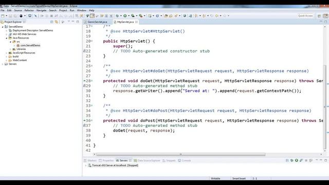 6 How To Run A HttpServlet In Eclipse IDE смотреть онлайн