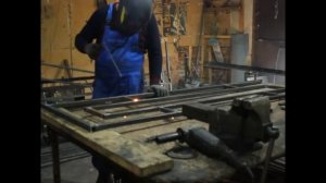 Металлическая оградка 3х2,5 своими руками