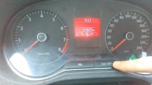 Установить время на приборной панели Фольксваген Поло Седан