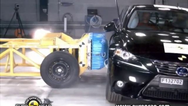 2013 Lexus IS - CRASH TEST смотреть онлайн