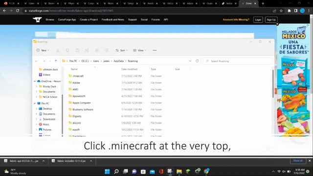 How To Download & Install Xaero's Minimap In Minecraft 1.19! (Fabric) смотреть онлайн