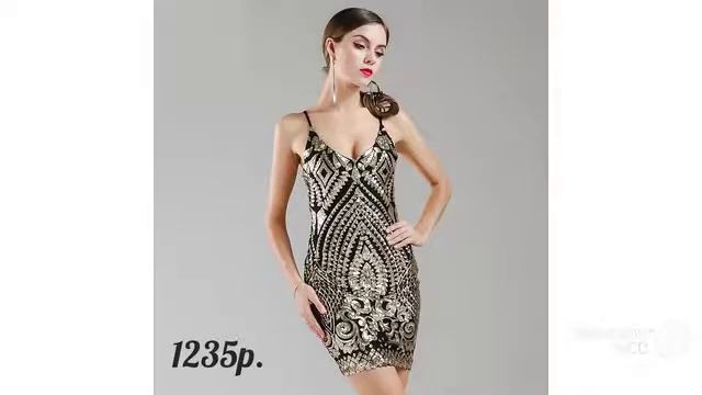 ⭐❤ОДЕЖДА С AIEXPRESS МОДНОЕ КЛУБНОЕ ПЛАТЬЕ❤⭐ смотреть онлайн