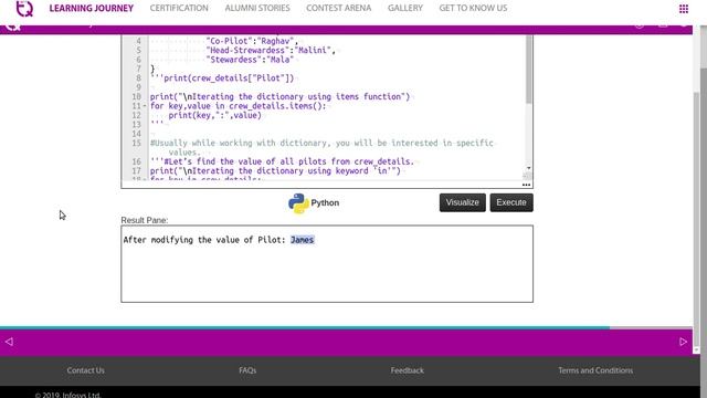 InfyTQ PF Day4 Video 3 Collections Dictionary смотреть онлайн