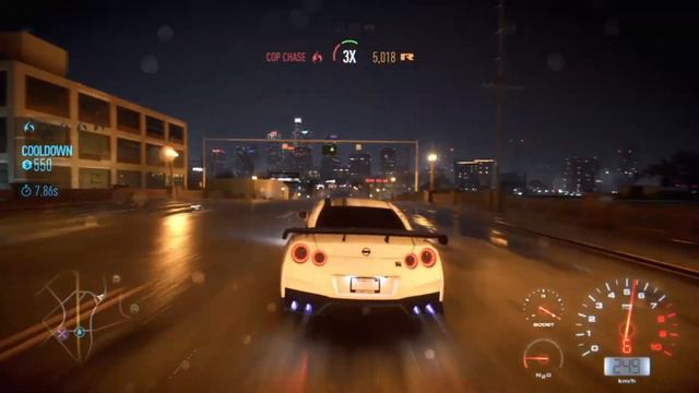 Nissan GTR | 30sec Police Chase | NFS 2015 смотреть онлайн