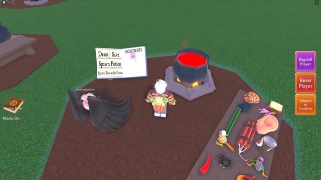 НАПАКОСТИЛИ ВСЕМУ СЕРВЕРУ! ОДНО ЗЕЛЬЕ ДЛЯ ВСЕХ Roblox Wacky Wizards смотреть онлайн
