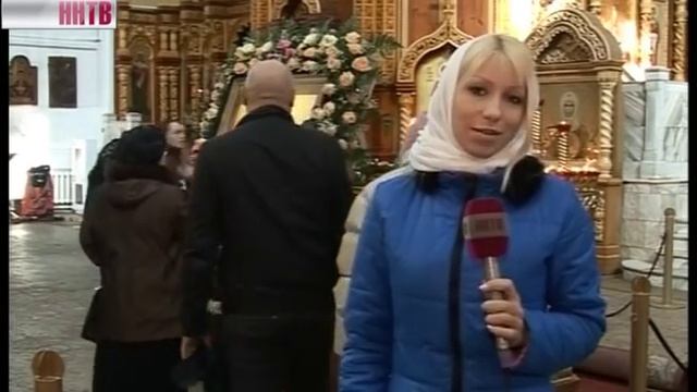 Икона Матроны Московской в Спасо-Преображенском соборе смотреть онлайн