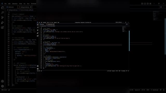 HOW TO CREATE A TELEGRAM CHAT BOT USING NODE JS смотреть онлайн
