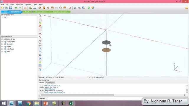 Simulation of Plate Load Test using Plaxis 3D V20 смотреть онлайн