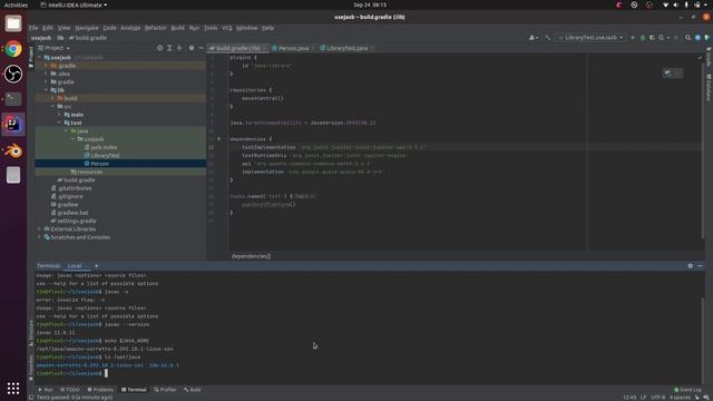 Compiling and using JAXB at Java 8 and 11 смотреть онлайн