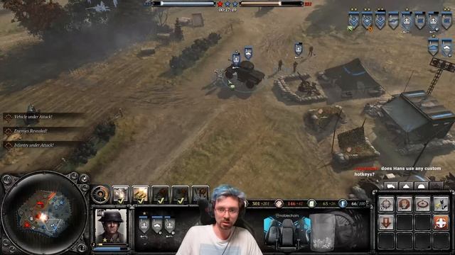 CoH2: Hans (Brits) vs Tiramasu (OKW) Elite 1v1 (Company of Heroes 2) смотреть онлайн