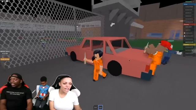 ROBLOX PRISON ESCAPE OBBY WITH THE PRINCE FAMILY смотреть онлайн