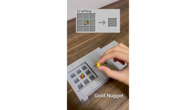 Crafting Minecraft Food items BUT Lego! смотреть онлайн