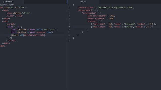 [IT] JSON #3 gestire un file json complesso смотреть онлайн