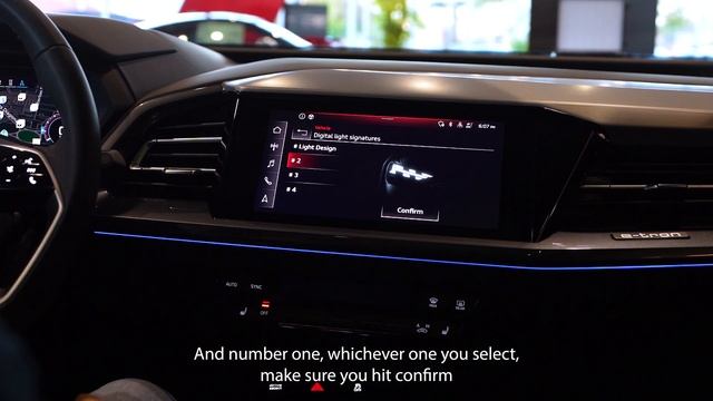 2022 Audi Q4 e-tron | Digital Light Signatures смотреть онлайн