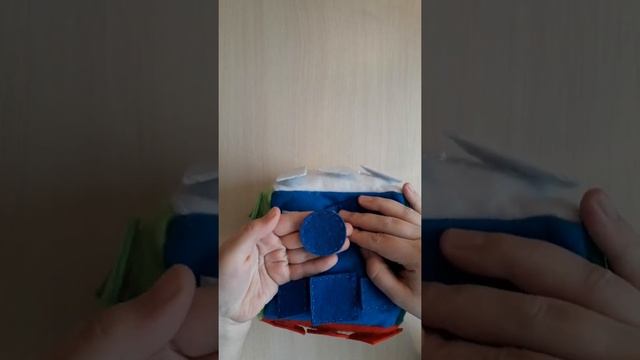 Учим цвета и фигуры // Обучающий кубик своими руками смотреть онлайн