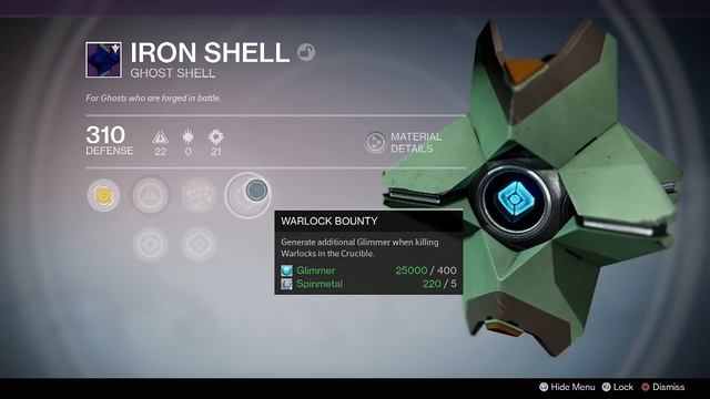 Destiny - Iron Banner Rank 5 Package (Iron Shell Ghost/IB Y2 Scout) смотреть онлайн