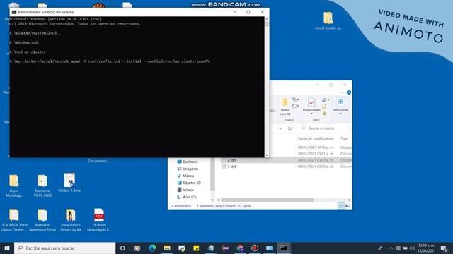 Como crear un cluster mediante Mysql-cluster. смотреть онлайн