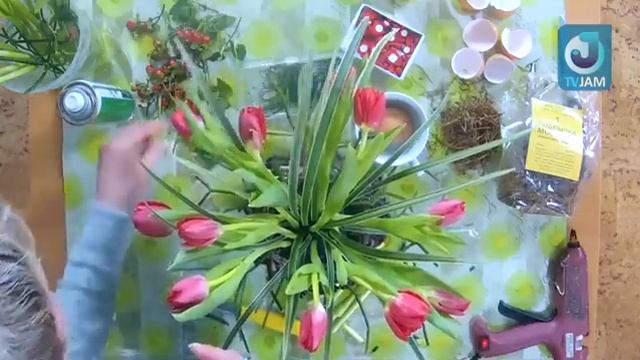Мастер-класс флориста пасхальная композиция смотреть онлайн