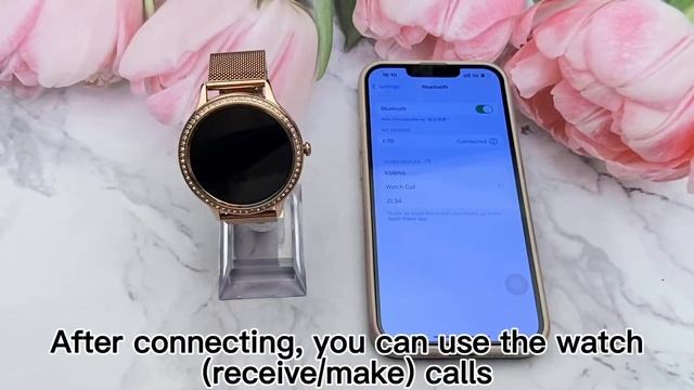Nendefin DF-I70-1 Smartwatch Connection Tutorial Video смотреть онлайн