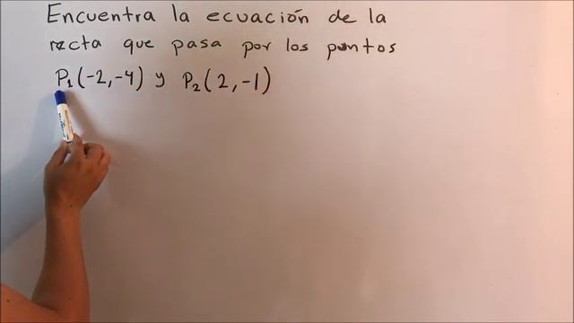 Ecuación de la recta dados dos puntos. y=mx+b. Ejercicios 4 y 5 | Equation of the line #36 смотреть онлайн