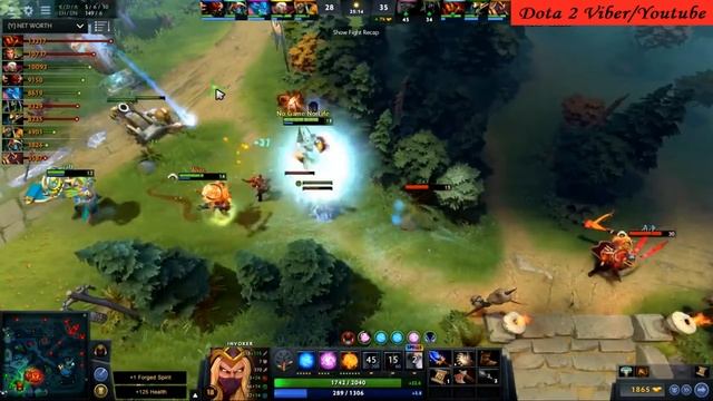 Dota 2 SumiYa Invoker Hard to Win - Comeback is Real! смотреть онлайн