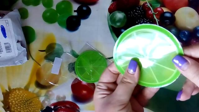 Посылки из Китая # 103 (Aliexpress) - Силиконовые подставки под стакан, в виде лайма смотреть онлайн