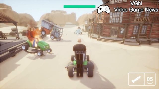 Lawnmower Game Battle #2 смотреть онлайн
