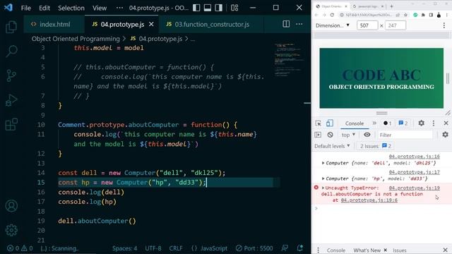 Object Oriented Programming Bangla #4 Prototype and Prototypical Inheritance in Javascript Bangla смотреть онлайн
