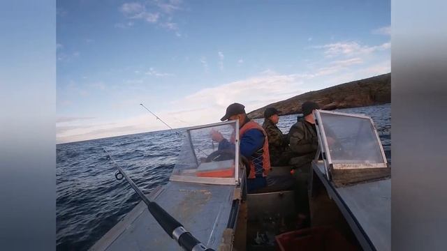 Карелия !2021 г. Чупа. Выезд за треской на белое море. смотреть онлайн