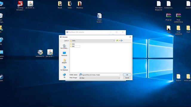 Java JDK ve Netbeans Kurulumu смотреть онлайн